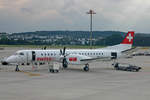 SWISS International Air Lines, HB-IZJ, Saab 2000, msn: 15, 30.Juli 2005, ZRH Zürich, Switzerland.