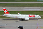 SWISS International Air Lines, HB-JCR, Airbus A220-371, msn: 55044, 09.April 2021, ZRH Zürich, Switzerland.