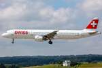 Swiss, HB-IOD, Airbus, A321-111, 26.06.2021, ZRH, Zürich, Switzerland