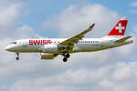 Swiss, HB-JBB, Airbus, A220-100, 26.06.2021, ZRH, Zürich, Switzerland