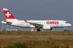 Swiss, HB-JBA, Airbus, A220-100, 09.10.2021, CDG, Paris, France