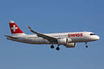 SWISS International Air Lines, HB-JDD, Airbus A320-271N, msn: 10944,  Elm , 13.Februar 2022, ZRH Zürich, Switzerland.