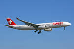 SWISS International Air Lines, HB-JHK, Airbus A330-343X, msn: 1276,  Herisau , 27.Februar 2022, ZRH Zürich, Switzerland.