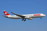 SWISS International Air Lines, HB-JHM, Airbus A330-343X, msn: 1355, 27.Februar 2022, ZRH Zürich, Switzerland.