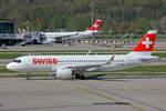 SWISS International Air Lines, HB-JDB, Airbus A320-271N, msn: 9373,  Riederalp , 18.April 2022, ZRH Zürich, Switzerland.