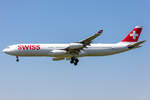 Swiss, HB-JMH, Airbus, A340-313X, 28.04.2022, ZRH, Zürich, Switzerland