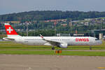 SWISS International Air Lines, HB-ION, Airbus A321-212, msn: 5567,  Lugano , 21.Mai 2022, ZRH Zürich, Switzerland.