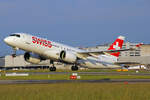 SWISS International Air Lines, HB-JCS, Airbus A220-371, msn: 55045, 21.Mai 2022, ZRH Zürich, Switzerland.