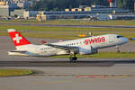 SWISS International Air Lines, HB-JBH, Bombardier CS-100, msn: 50017,  Ascona , 30.Juli 2022, ZRH Zürich, Switzerland.