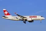 SWISS International Air Lines, HB-JBD, Bombardier CS-100, msn: 50013, 01.Januar 2023, ZRH Zürich, Switzerland.
