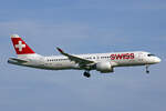 SWISS International Air Lines, HB-JCF, Bombardier CS-300, msn: 55015, 01.Januar 2023, ZRH Zürich, Switzerland.