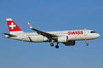 SWISS International Air Lines, HB-JDF, Airbus A320-271N, msn: 10735,  Wildhaus , 01.Januar 2023, ZRH Zürich, Switzerland.