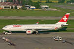 SWISS International Air Lines, HB-IQC, Airbus A330-223, msn: 249, 12.Mail 2008, ZRH Zürich, Switzerland.