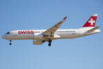 Swiss, HB-JCO, Airbus, A220-300, 24.06.2023, BRU, Brüssel, Belgien