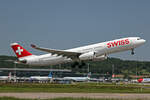 SWISS International Air Lines, HB-JHK, Airbus A330-343X, msn: 1276,  Herisau , 29.Mai 2023, ZRH Zürich, Switzerland.