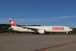 SWISS International Air Lines, HB-JNC, Boeing B777-3DEER, msn: 44584/1391, 11.August 2023, ZRH Zürich, Switzerland.