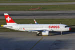 Swiss International Air Lines, HB-JDH, Airbus A320-271N, msn: 12338,  Spiez , 29.November 2025, ZRH Zürich, Switzerland.
