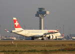 Swiss, Airbus A 220-300,HB-JCP, BER, 07.11.2025