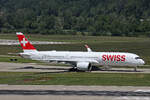 SWISS International Air Lines, HB-IFB, Airbus A350-941, msn: 748, 'Del�mont', 25.Mai 2026, ZRH Z�rich, Switzerland.