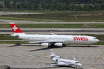 SWISS International Air Lines, HB-JMH, Airbus A340-313X, msn: 585, 'Chur', 25.Mai 2026, ZRH Z�rich, Switzerland.