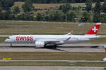 SWISS International Air Lines, HB-IFB, Airbus A350-941, msn: 748, 'Del�mont', 19.Juni 2026, ZRH Z�rich, Switzerland.