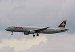 Swiss, Airbus A 321-111, HB-IOH, BER, 09.06.2026