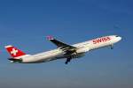 Swiss International Air Lines, HB-JHK, Airbus A330-343.