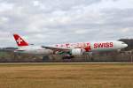 SWISS Global Air Lines, HB-JNA, Boeing B777-3DEER,  Faces of SWISS , 8.Februar 2016, ZRH Zürich, Switzerland.