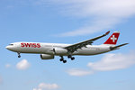 SWISS International Air Lines, HB-JHF, Airbus A330-343X,  Bern , 09.Juli 2016, ZRH Zürich, Switzerland.