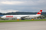 SWISS Global Air Lines, HB-JNB, Boeing 777-3DEER, 09.Juli 2016, ZRH Zürich, Switzerland.