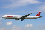 SWISS Global Air Lines, HB-JNE, Boeing 777-3DEER, 09.Juli 2016, ZRH Zürich, Switzerland.