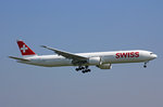 SWISS Global Air Lines, HB-JNB, Boeing 777-3DEER, 31.August 2016, ZRH Zürich, Switzerland.