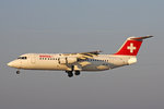SWISS Global Air Lines, HB-IXO, BAe Avro RJ100, 13.September 2016, ZRH Zürich, Switzerland.