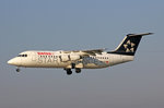 SWISS Global Air Lines, HB-IYV, BAe Avro RJ100, 13.September 2016, ZRH Zürich, Switzerland.