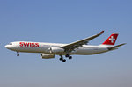 SWISS International Air Lines, HB-JHA, Airbus A330-343X,  Schwyz , 13.September 2016, ZRH Zürich, Switzerland.