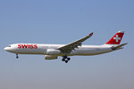 SWISS International Air Lines, HB-JHF, Airbus A330-343X,  Bern , 13.September 2016, ZRH Zürich, Switzerland.