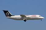 SWISS Global Air Lines, HB-IYV, BAe Avro RJ100, 29.September 2016, ZRH Zürich, Switzerland.