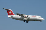 SWISS International Air Lines, HB-IXF, BAe Avro RJ85, 5.November 2003, ZRH Zürich, Switzerland.