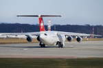 Swiss Avro RJ100 HB-IYY, cn(MSN): E3339,
Genève-Aéroport, 06.01.2017.