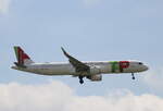 TAP, Airbus A 321-251NX(LR), CS-TXL, BER, 08.06.2026