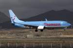 Thomsonfly, G-TAWH, Boeing, B737-8K5, 18.11.2013, TFS, Teneriffa-Süd, Spain 



