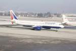 Transaero airlines Tu 204-100 Ra-640509 Flughafen Salzburg 10.01.2009
