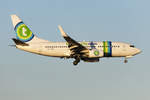 Transavia, PH-XRZ, Boeing, B737-7K2, 30.04.2017, FCO, Roma, Italy      