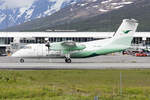 Wideroe, LN-WIH, deHavilland, DHC-8-103B Dash 8, 20.06.2017, TOS, Tromso, Norway         