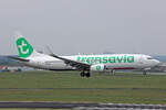 Transavia, PH-HZI, Boeing B737-8K2, msn: 28380/524, 21.Mai 2023, BRU Brüssel, Belgium.