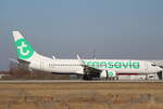 Transavia, Boeing B 737-8K2, PH-HXA, BER, 06.03.2026