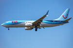 TUI, OO-JEF, Boeing, B737-8K5, 24.06.2023, BRU, Brüssel, Belgien