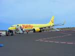 TUI Airlines, Boeing 737-8K5(WL), D-AHFV, Boa Vista-Rabil Airport (GVBA),27.11.2013