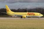 TUIfly, D-AHFX, Boeing, B737-8K5, 26.01.2014, BSL, Basel, Switzerland          