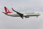 Turkish Airlines, TC-JHV, Boeing, B737-8F2, 22.10.2016, AGP, Malaga, Spain       